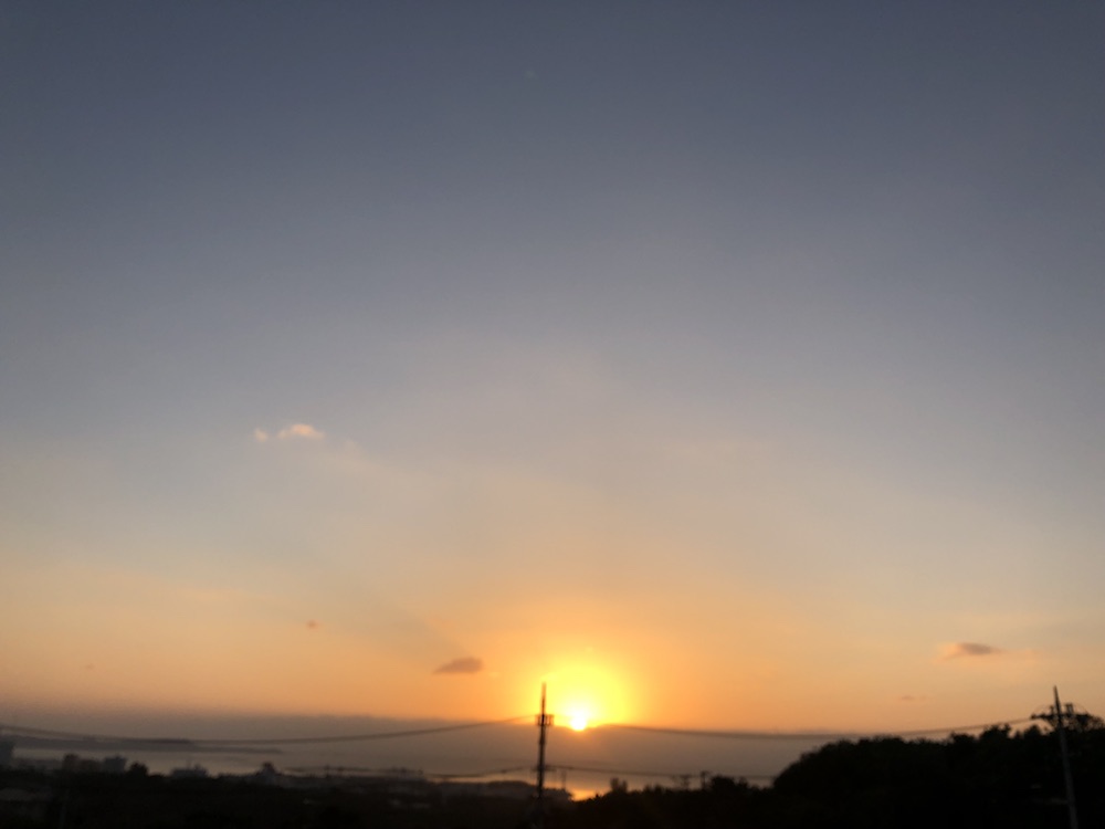 2018年初日の出